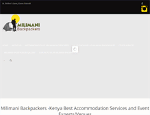 Tablet Screenshot of milimanibackpackers.com